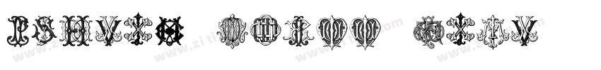 Random Three Bold字体转换